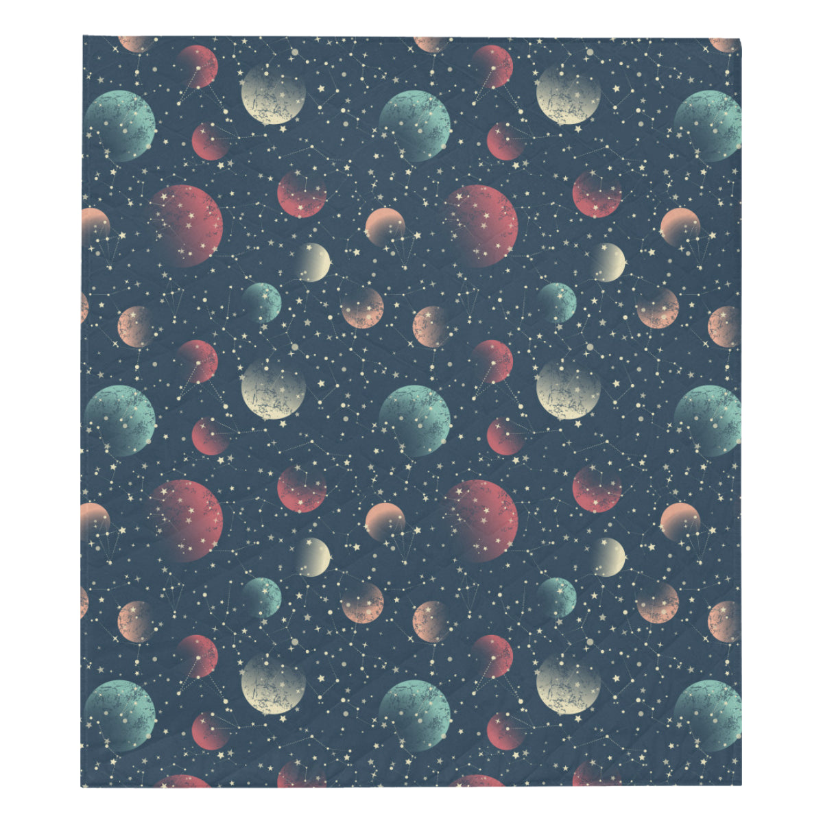 Cosmic Pattern Print Design 04 Premium Quilt