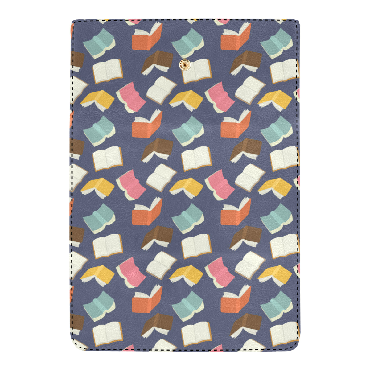 Book Pattern Print Design 01 Women's Trifold Wallet