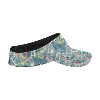 Butterfly Pattern Print Design 01 Unisex Sun Visor