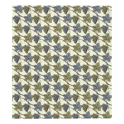 Grape Pattern Print Design GP03 Premium Quilt