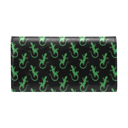 lizard Print Design LKS401 Women's Trifold Wallet