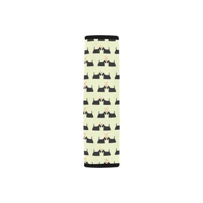 Scottish Terriers Print Design LKS304 Car Seat Belt Cover