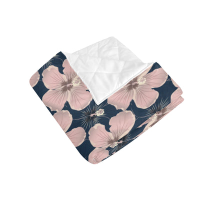 Plumeria Pattern Print Design PM018 Premium Quilt