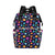 Planet Multicolor Print Design LKS302 Diaper Bag Backpack