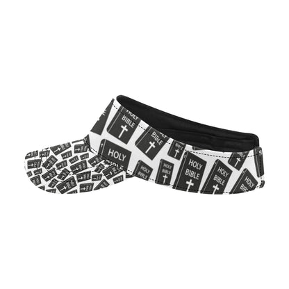 Christian Holy Bible Book Pattern Unisex Sun Visor