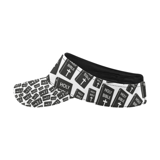Christian Holy Bible Book Pattern Unisex Sun Visor