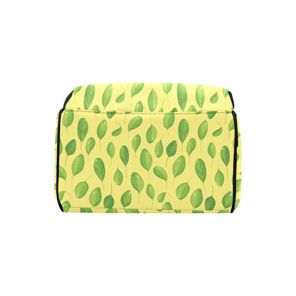 Spinach Print Design LKS302 Diaper Bag Backpack