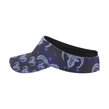 Aries Zodiac Pattern Print Design 01 Unisex Sun Visor