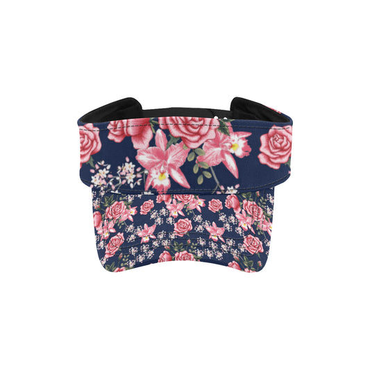 Rose Pattern Print Design A05 Unisex Sun Visor