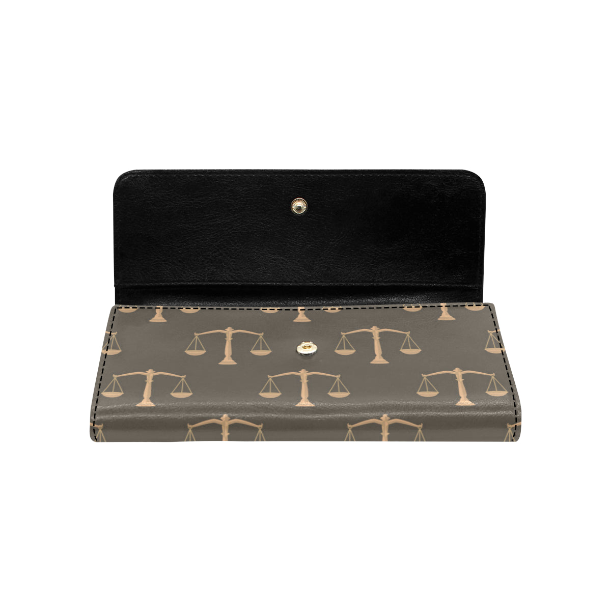 Libra Pattern Print Design 01 Women's Trifold Wallet