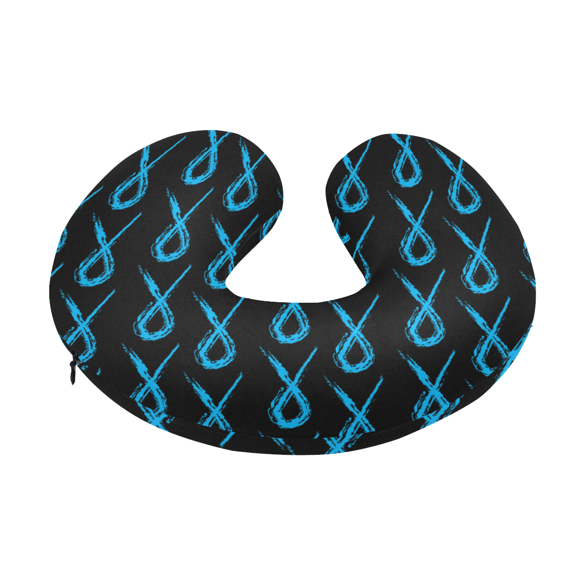 Prostate cancer Pattern Print Design A02 U-Shaped Travel Neck Pillow