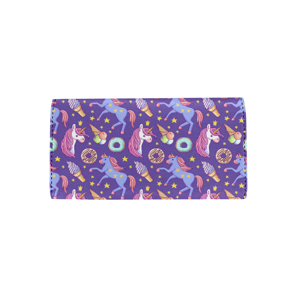 Unicorn Sweety Women's Trifold Wallet