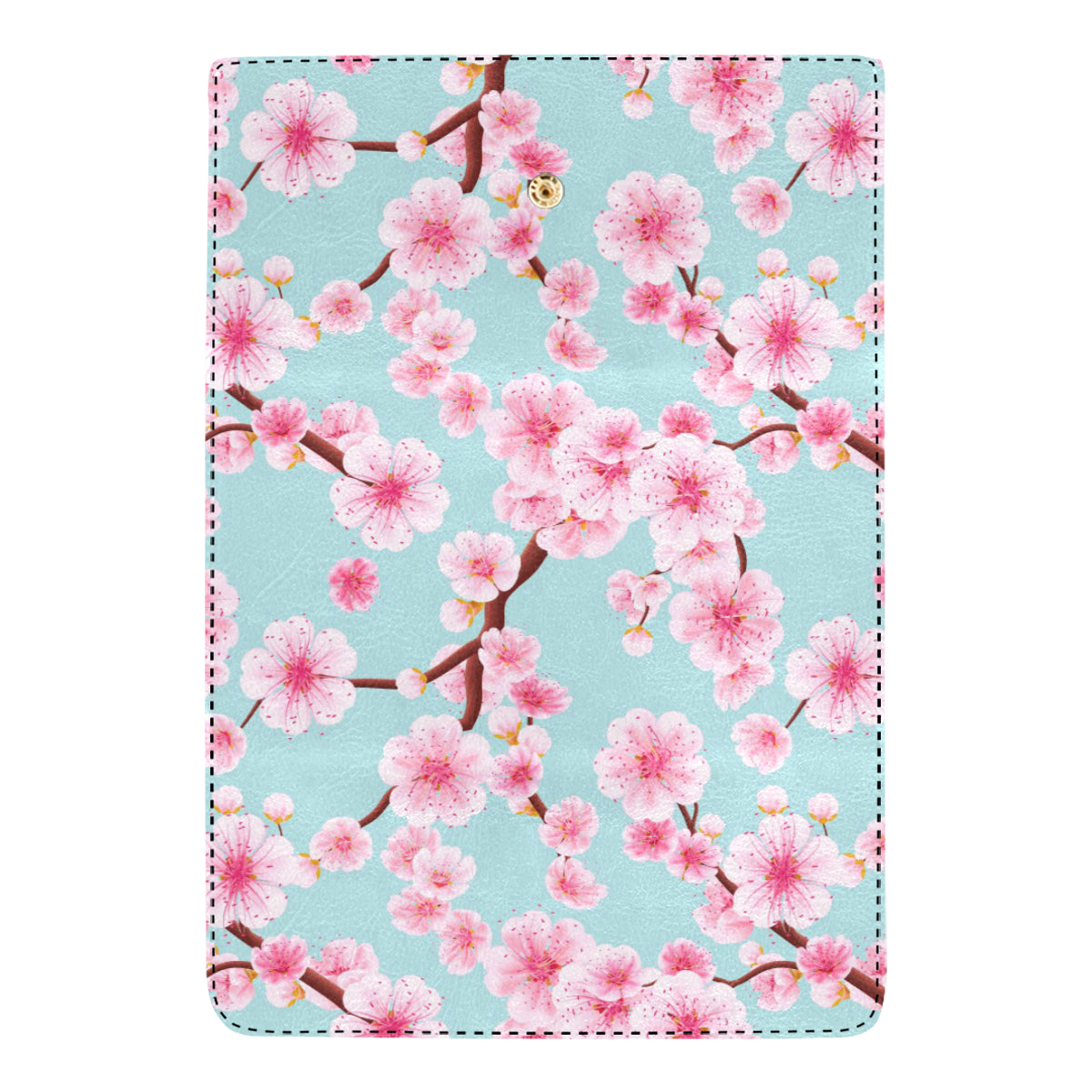 Cherry Blossom Pattern Print Design CB04 Women's Trifold Wallet