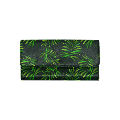 Rainforest Pattern Print Design RF03 Women's Trifold Wallet