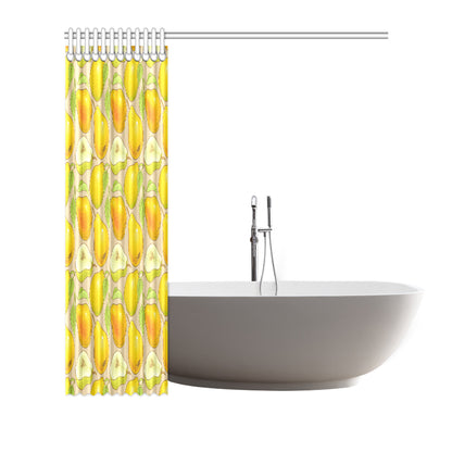 Pear Pattern Print Design PE05 Shower Curtain