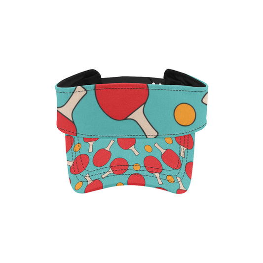 Ping Pong Pattern Print Design A01 Unisex Sun Visor