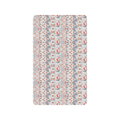 Swedish Nordic Design Print Rubber Doormat