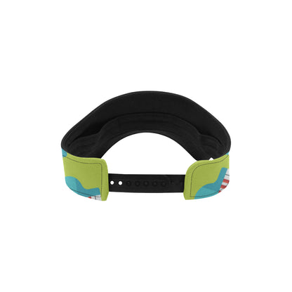 Piano Pattern Print Design 03 Unisex Sun Visor