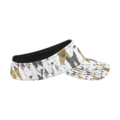 Bull Terriers Pattern Print Design 03 Unisex Sun Visor