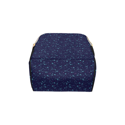 Constellation Pattern Print Design 01 Diaper Bag Backpack