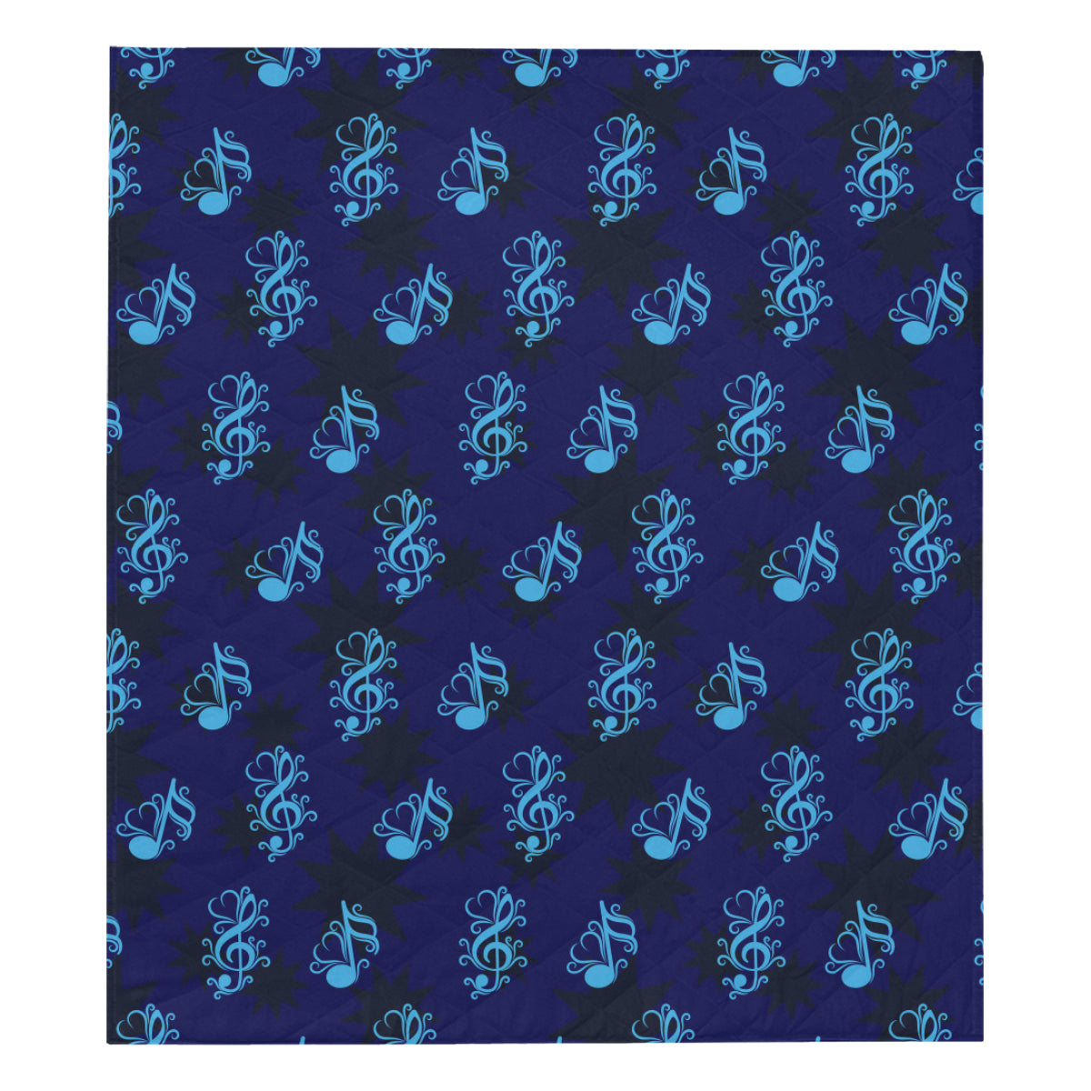 Music note Pattern Print Design A04 Premium Quilt