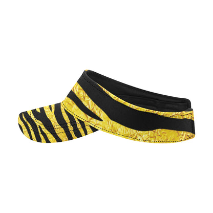 zebra Gold Unisex Sun Visor