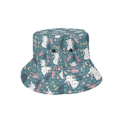 Rabbit Pattern Print Design RB013 Unisex Bucket Hat