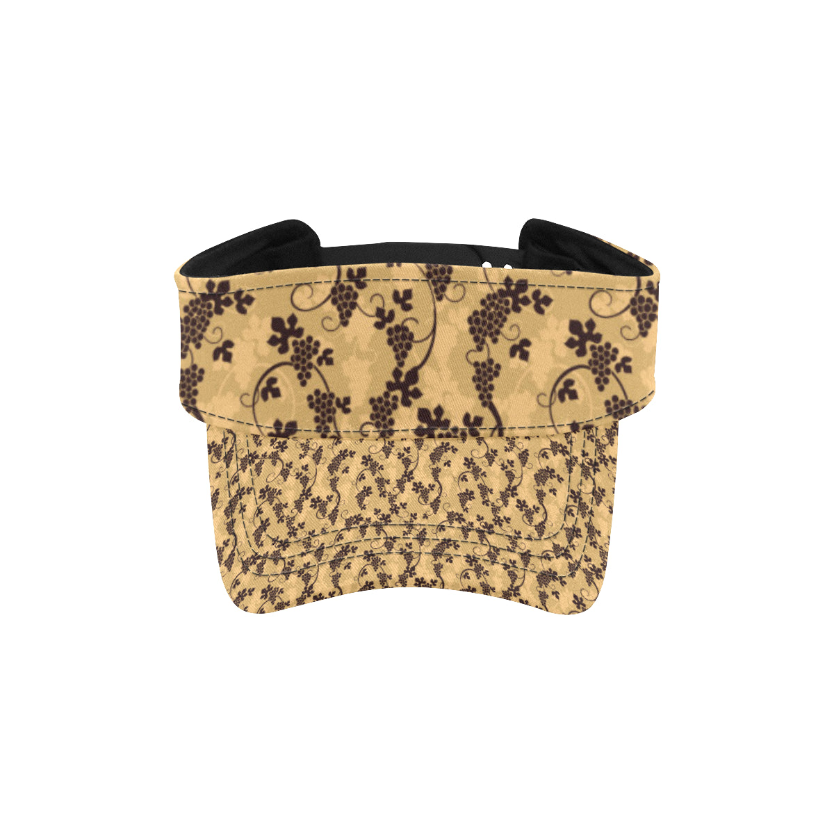 Wine Grape Design Print Unisex Sun Visor
