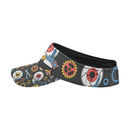 Mechanic Pattern Print Design 01 Unisex Sun Visor