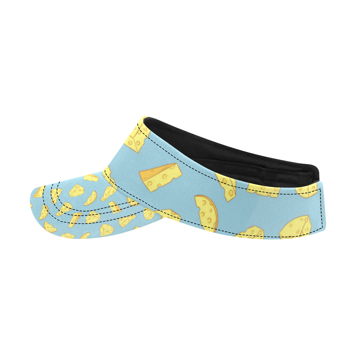 Cheese Pattern Print Design 04 Unisex Sun Visor