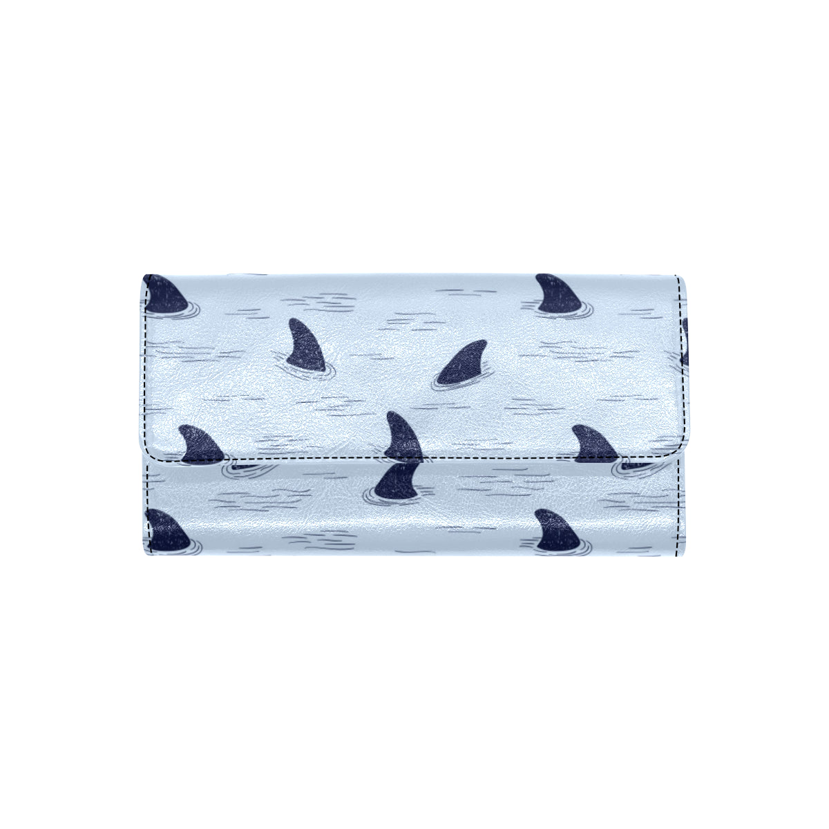 Shark Fin Women's Trifold Wallet