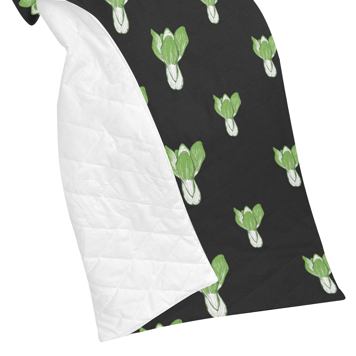 Kale Pattern Print Design 02 Premium Quilt