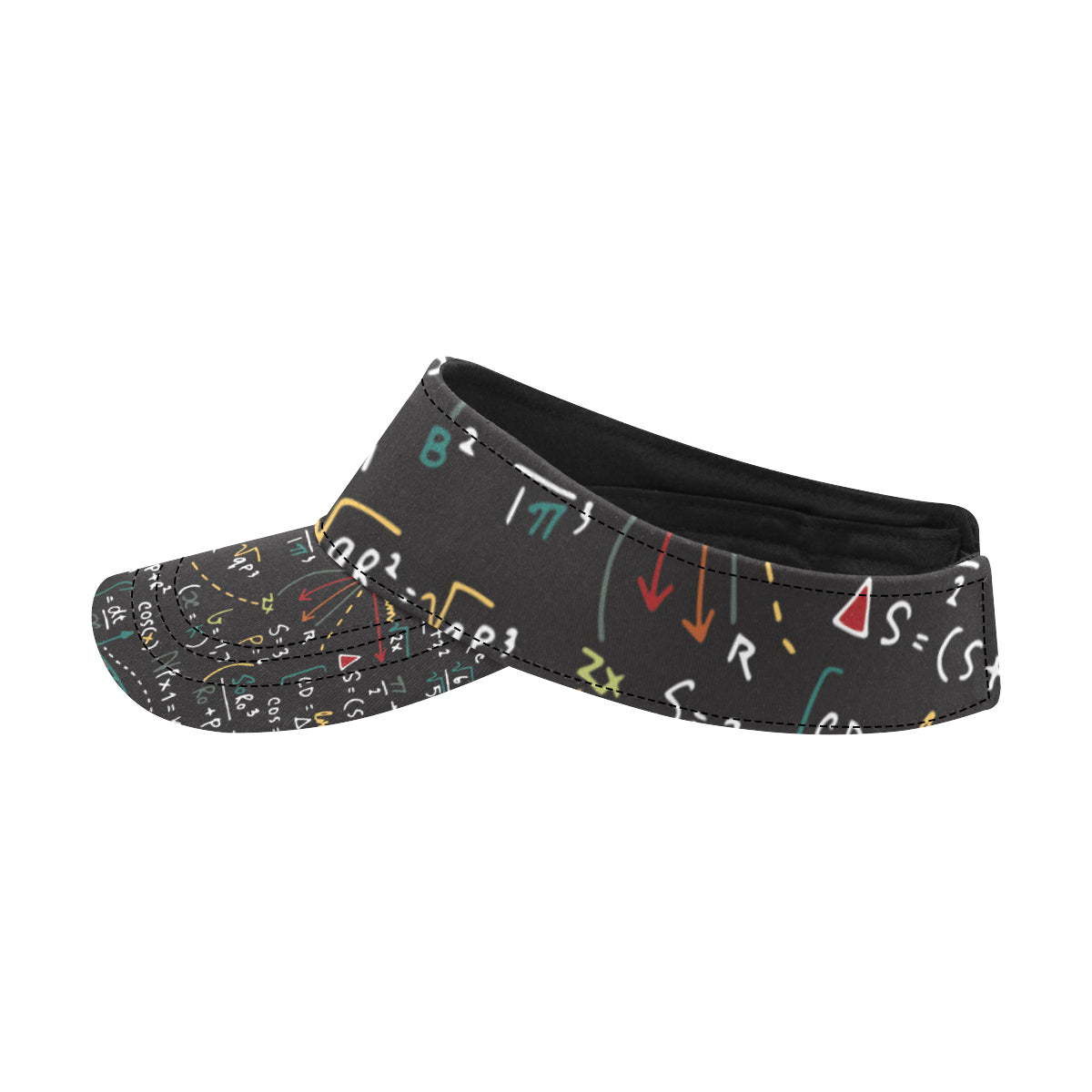 Math Pattern Print Design 04 Unisex Sun Visor