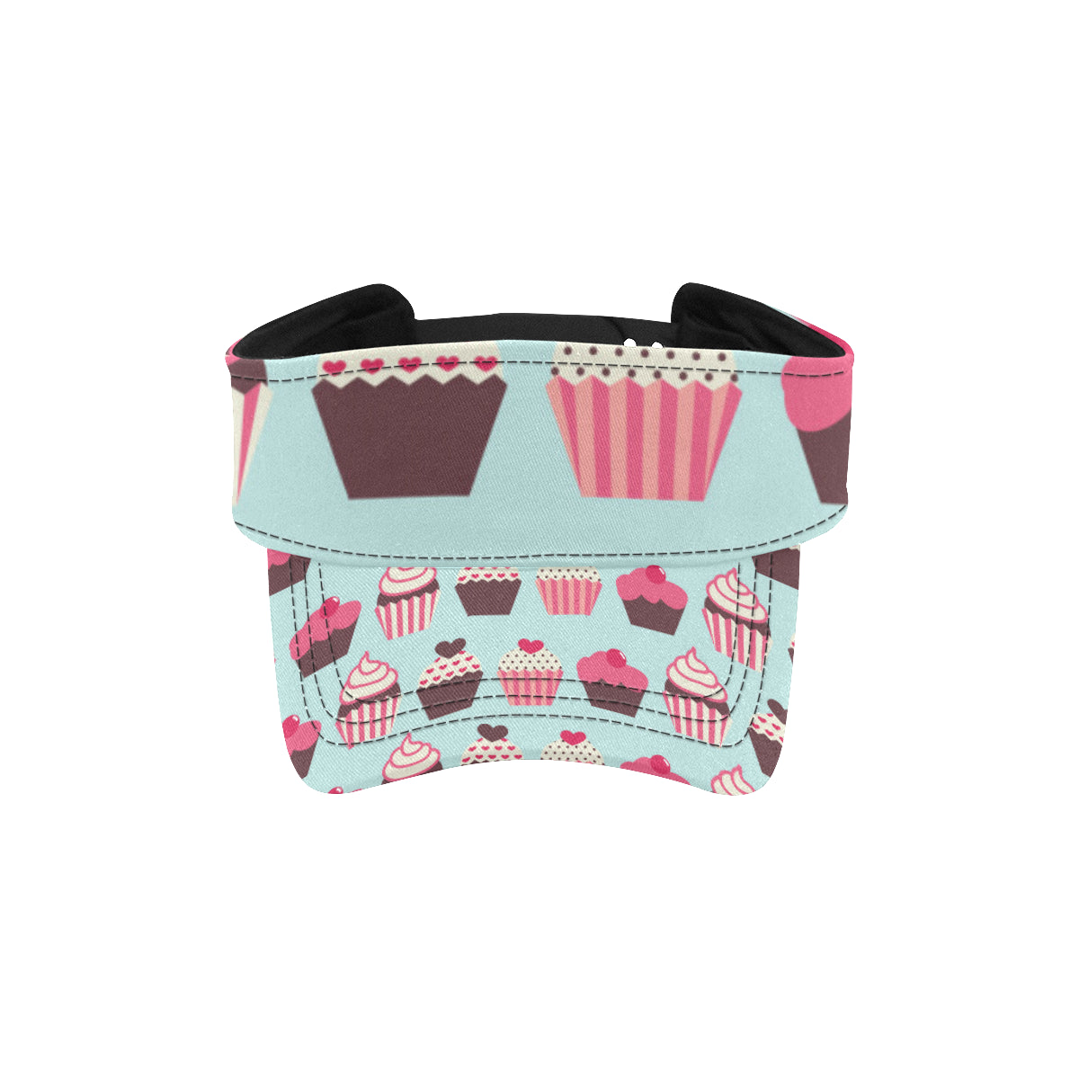 CupCake Print Pattern Unisex Sun Visor