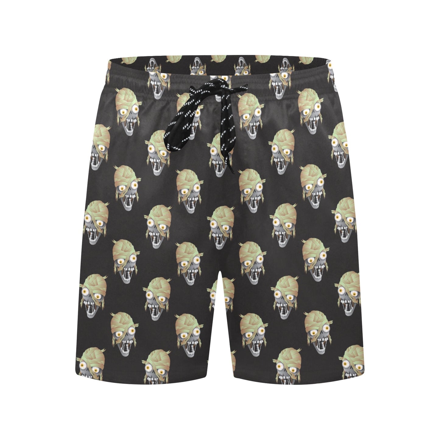 Mummy Print Design LKS304 Men's Swim Trunks Beach Shorts