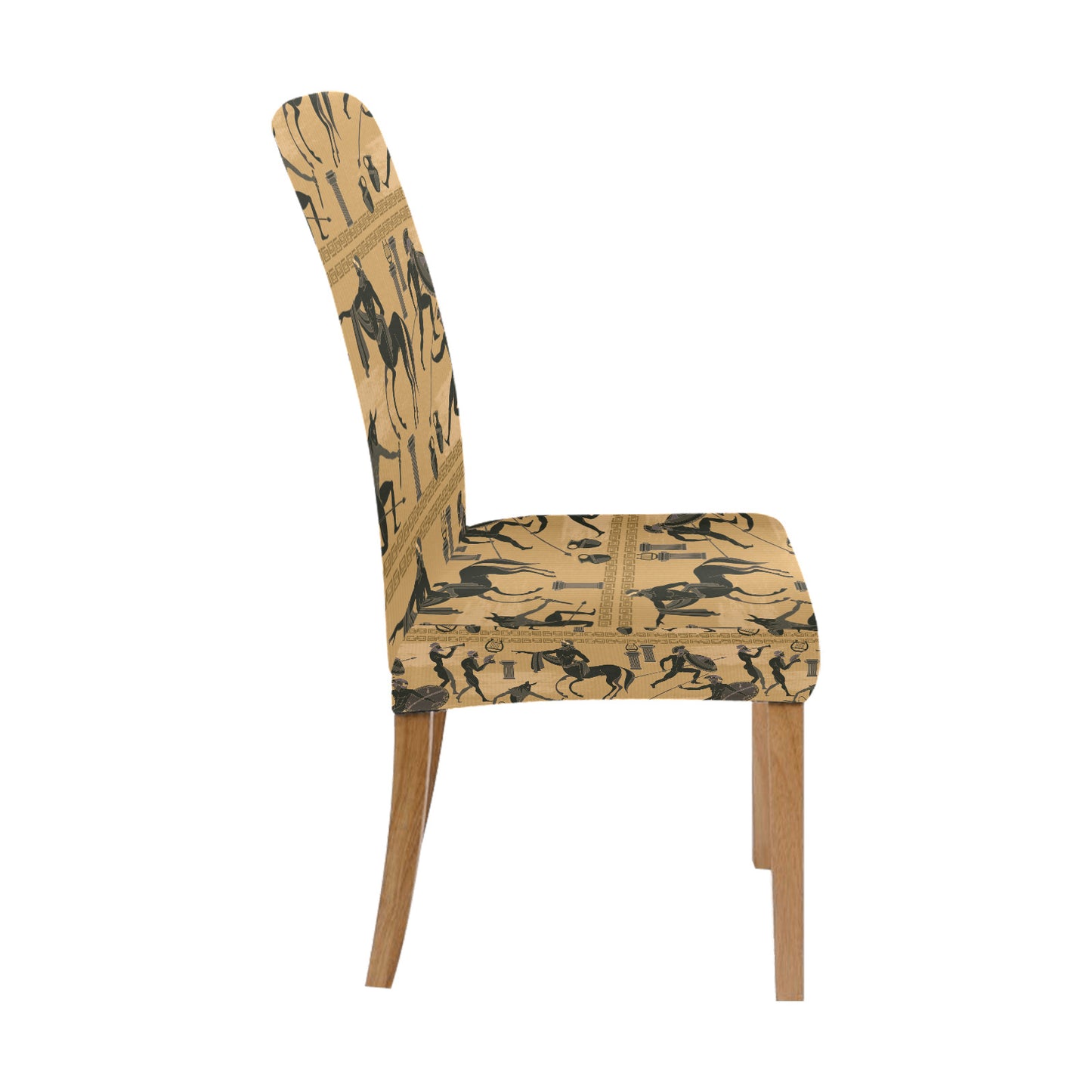 Ancient Greek Statue Print Design LKS304 Dining Chair Slipcover