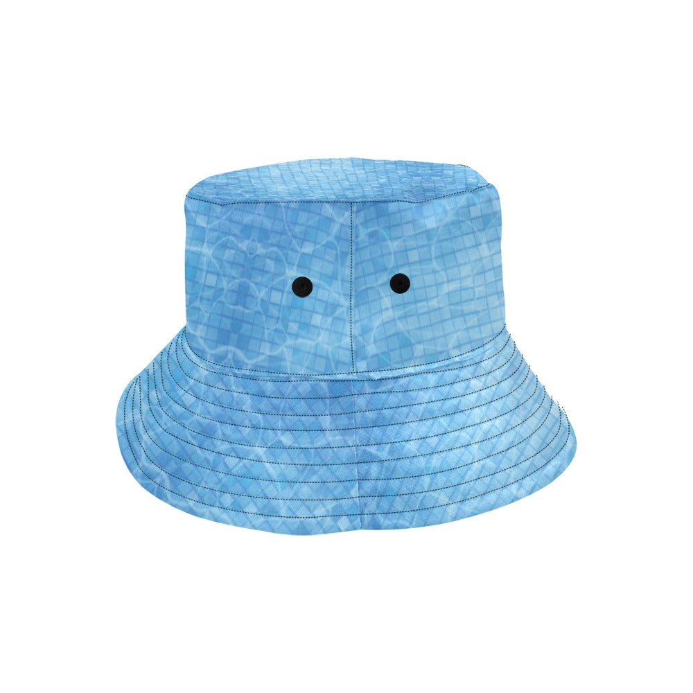 Swimming Pool Print Design LKS302 Unisex Bucket Hat
