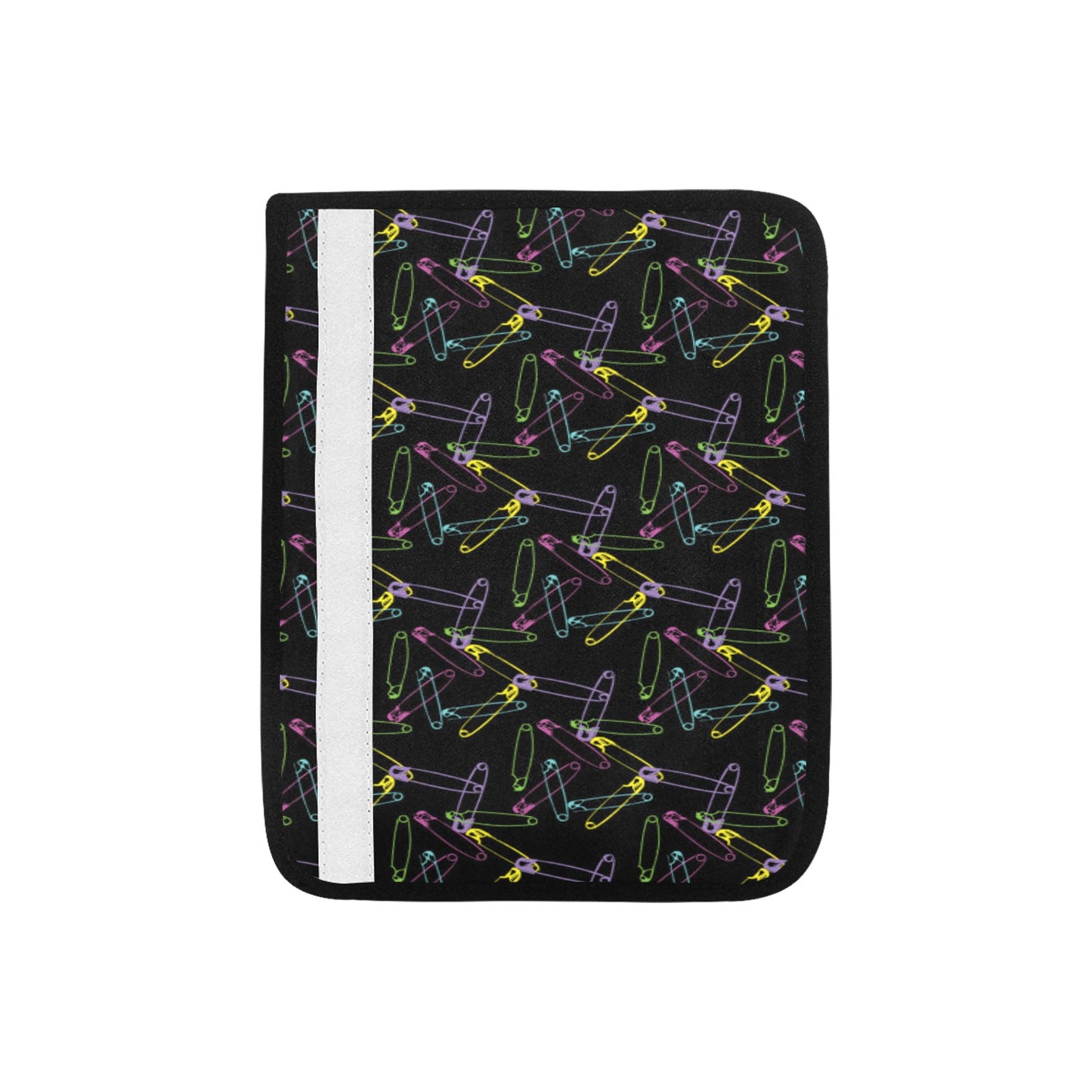 Safety Pin Print Design LKS304 Car Seat Belt Cover