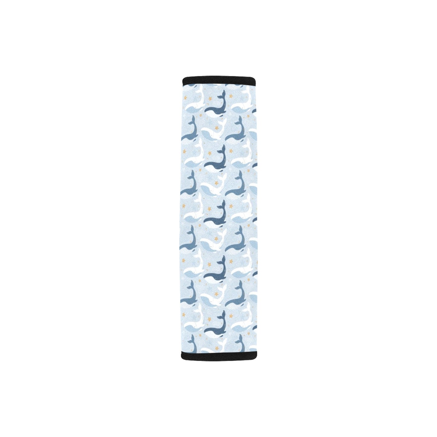 Whale Print Design LKS305 Car Seat Belt Cover