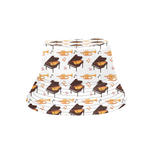 Piano Print Design LKS406 Unisex Bucket Hat