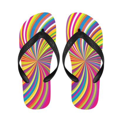 Vortex Print Design LKS301 Flip Flops
