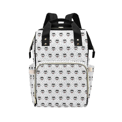 Siberian Huskies Print Design LKS305 Diaper Bag Backpack