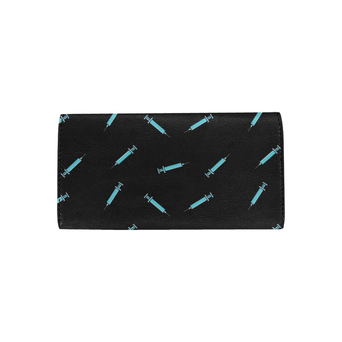 Phlebotomist Pattern Print Design A04 Women's Trifold Wallet
