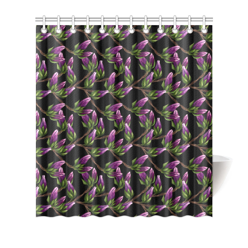 Magnolia Pattern Print Design MAG010 Shower Curtain