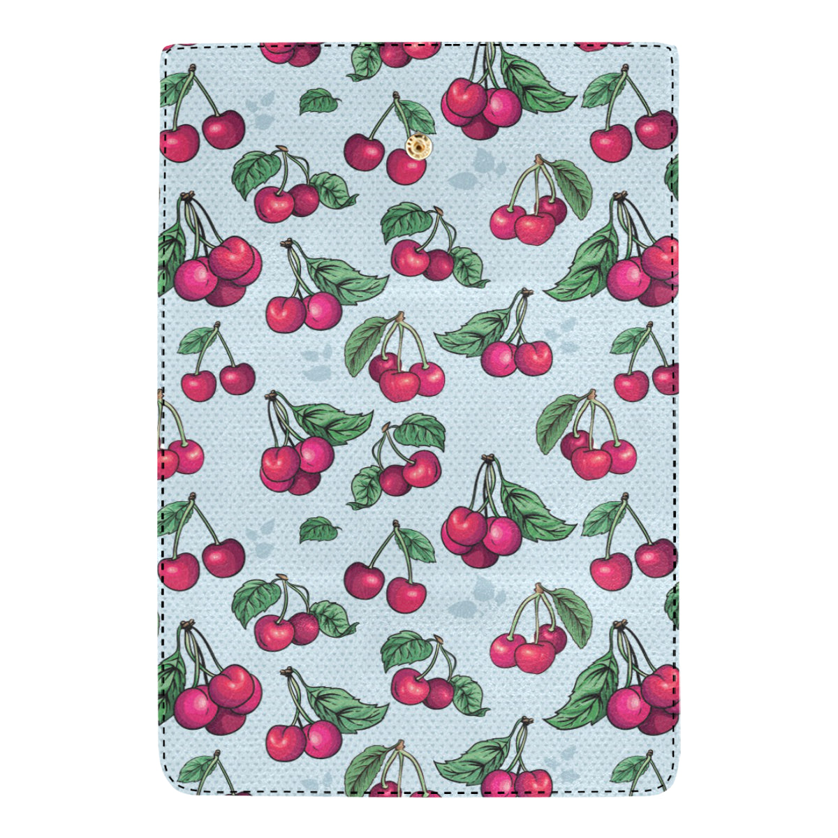 Cherry Pattern Print Design CH01 Women's Trifold Wallet