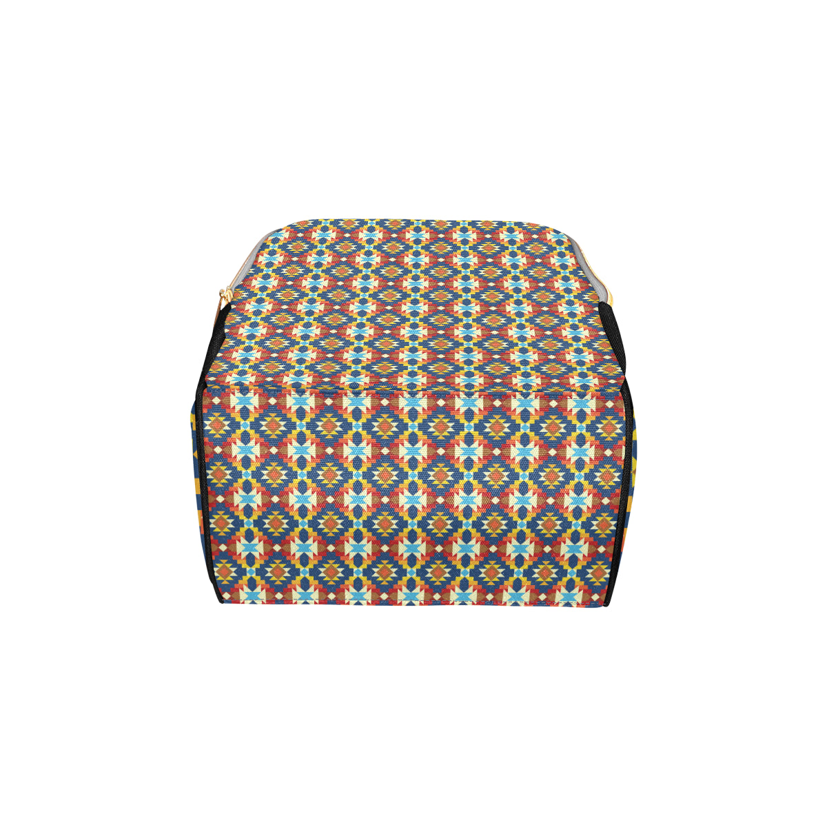 Aztec Pattern Print Design 01 Diaper Bag Backpack