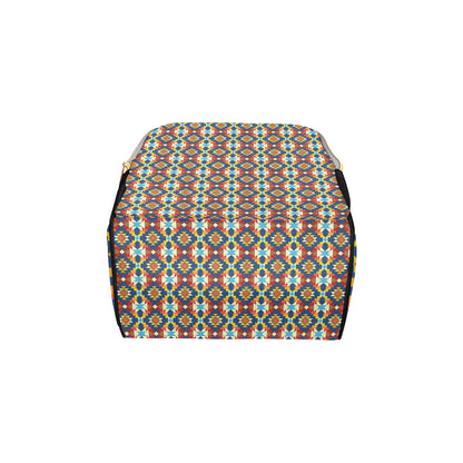 Aztec Pattern Print Design 01 Diaper Bag Backpack
