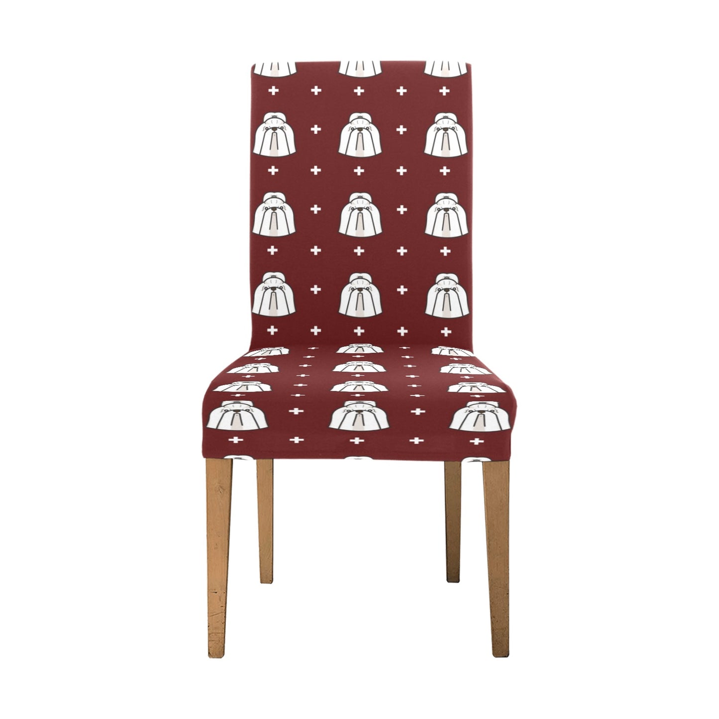 Shih Tzu Print Design LKS301 Dining Chair Slipcover
