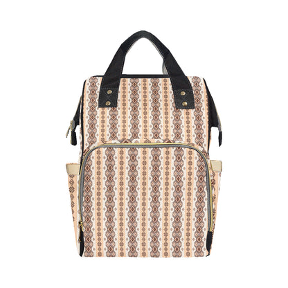Native Classic Pattern Print Diaper Bag Backpack