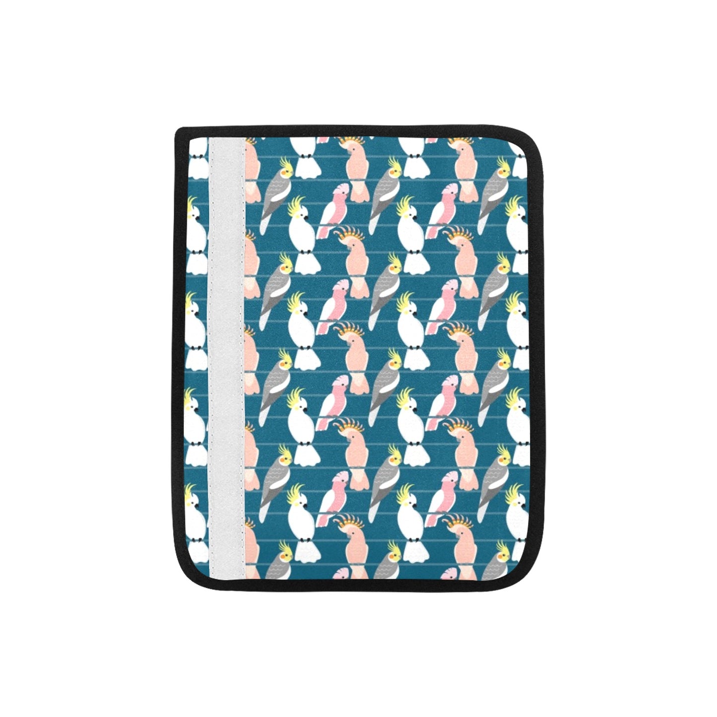 Cockatoo Print Design LKS401 Car Seat Belt Cover